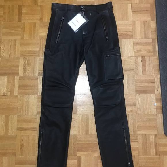 Acne Studios Other - BNWT men’s acne studios leather pants size 46